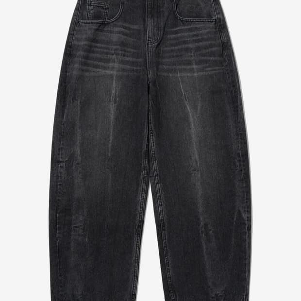 [XL] 밀로 아카이브 리플렉트 커브드 팬츠