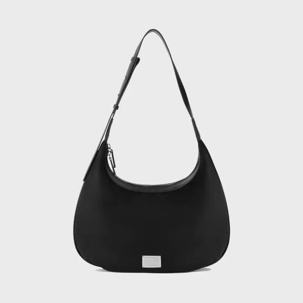 [스웨이드]마리떼 프랑소와 저버 숄더백 블랙