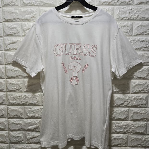 게스 반팔티 XL