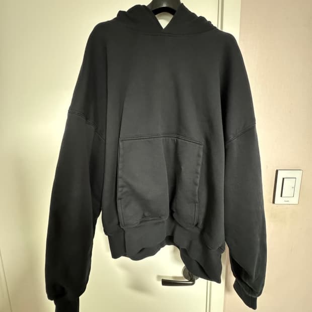 yzy gap 이지갭 퍼펙트후디 블랙 XXI