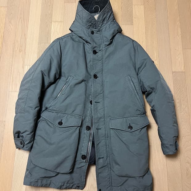 스톤아일랜드 다비드tc 양털 패딩