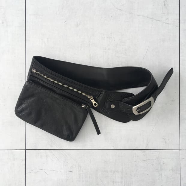 Hiroko Koshino 히로코코시노 벨트 백