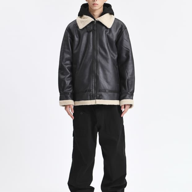 알파인더스트리 MOUTON B-3 무스탕