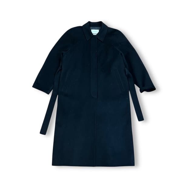 위드윤 메리노울 핸드메이드 코트