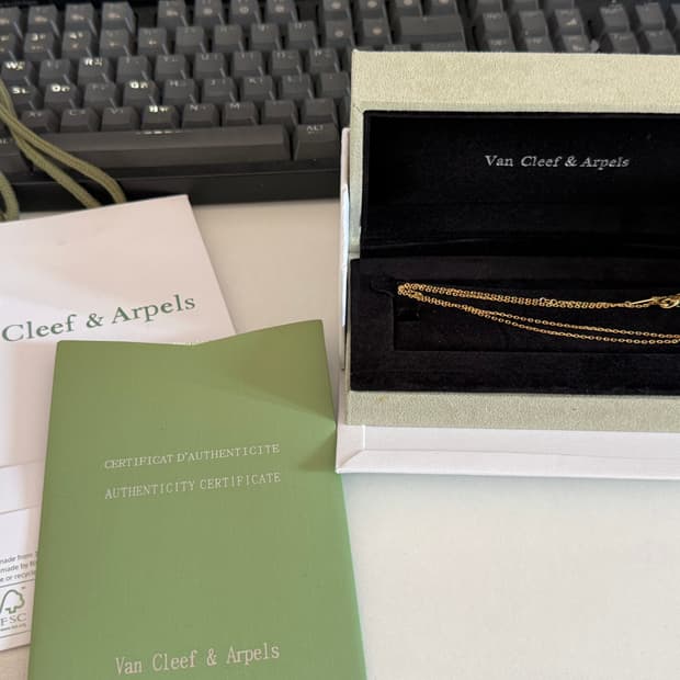 반클리프 아펠 목걸이 풀구성