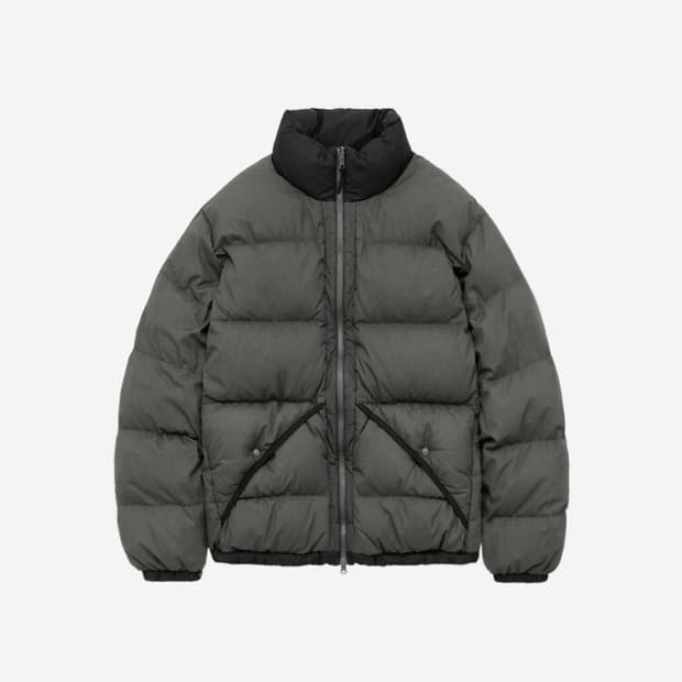 (3) 폴리테루 리버시블 푸퍼 재킷 세이지