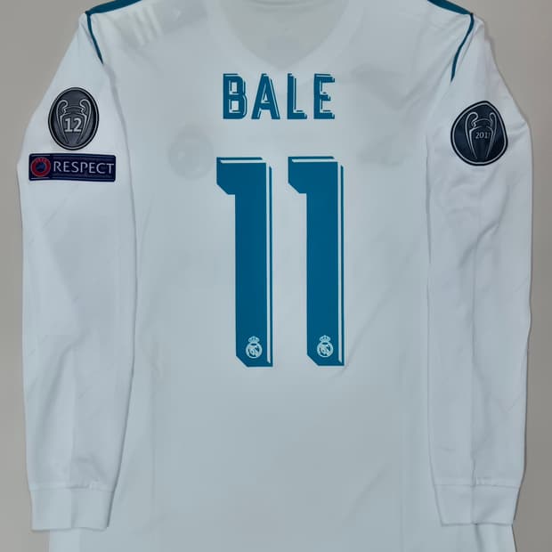 17-18 레알마드리드 가레스 베일 긴팔유니폼 L