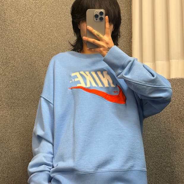 Nike embroidered sweatshirt