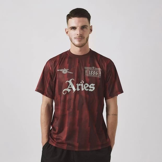 아스날 에리즈 라이트닝 스트라이프 티셔츠 2XL