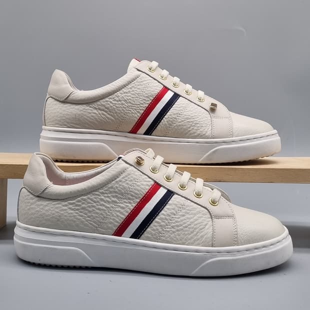 쿨하스 소가죽 삼색 스니커즈240