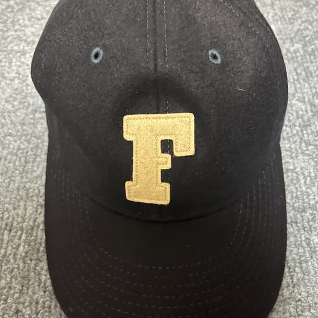 [새제품] 풀카운트 울 플란넬 F 패치 볼캡