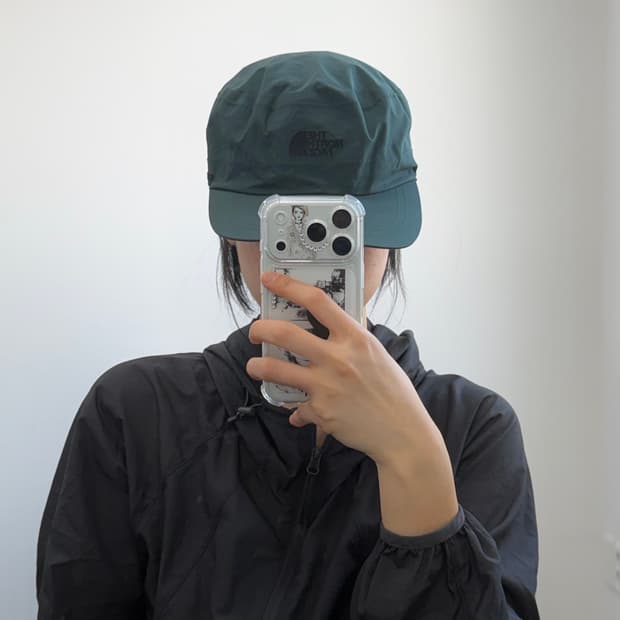 The north face 노스페이스 고어텍스 카키 볼캡