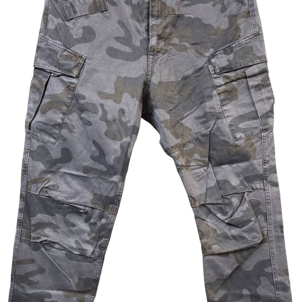 G-STAR 카고 밀리터리 카모 바지(W33/L32)