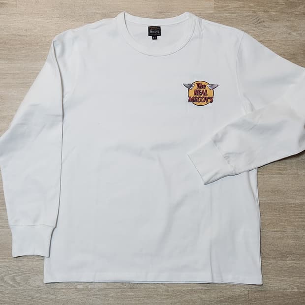 (XL) 리얼맥코이 롱슬리브 로고