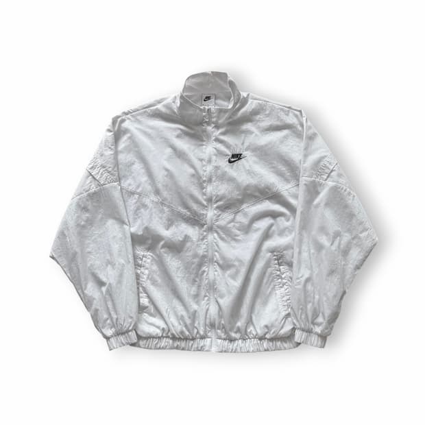 Nike W 화이트 컬러 윈드러너 바람막이 자켓