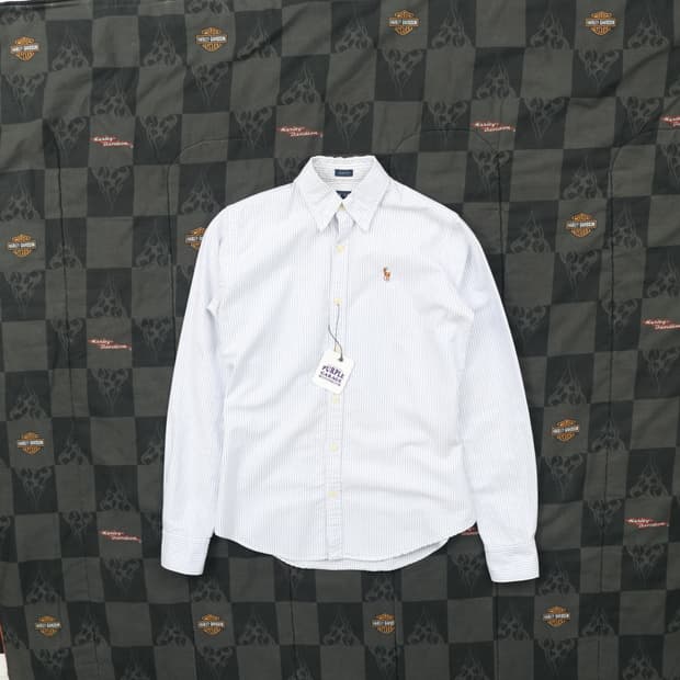 폴로 스트라이프 셔츠 여자 M B69