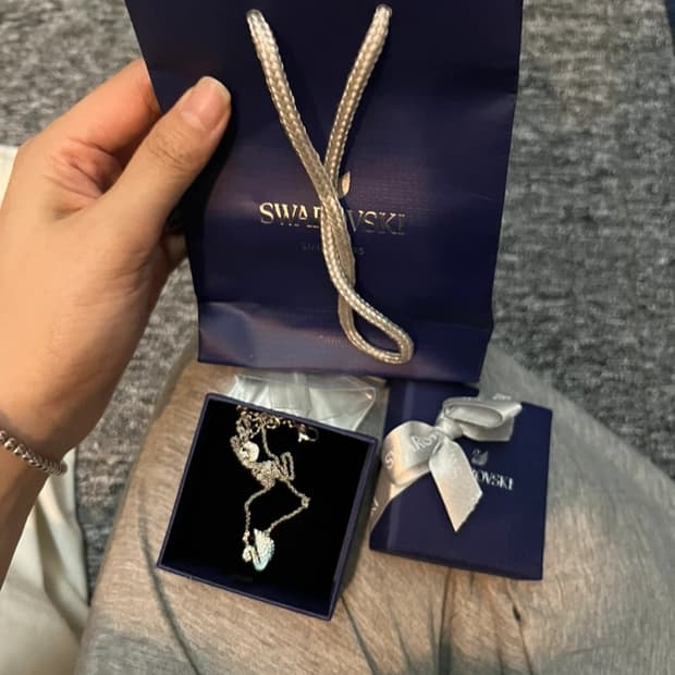 스와로브스키 목걸이