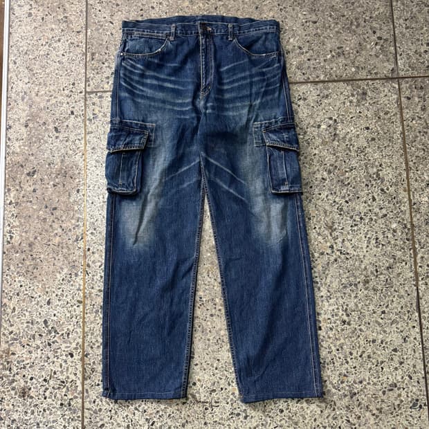 [XL] Bape 베이프 카고 데님 팬츠