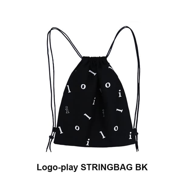 일리오 STRINGBAG(GYM SACK)_BLACK