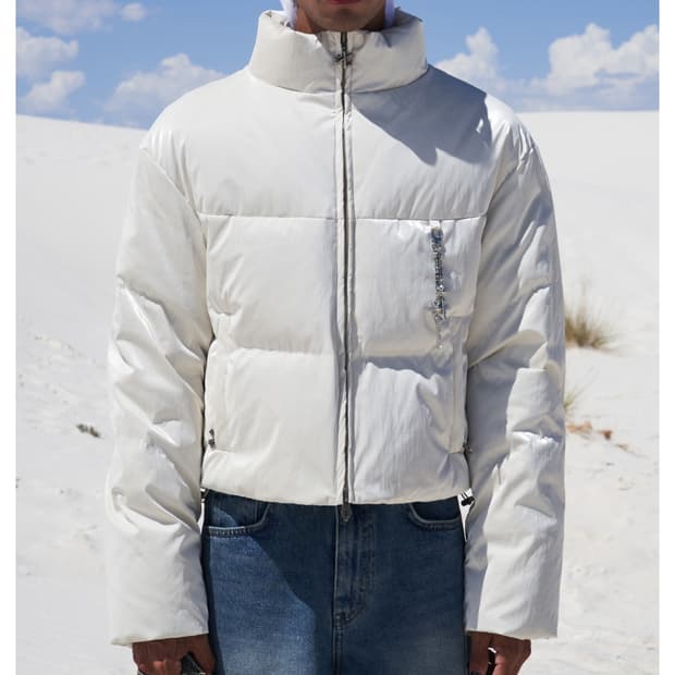 Yeel  leey glossy padded jacket 글로시 패딩39