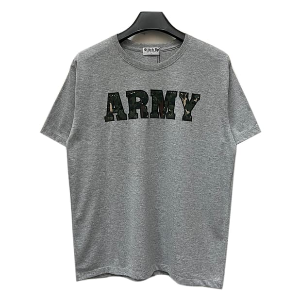 VTG US ARMY 로고 반팔티 L