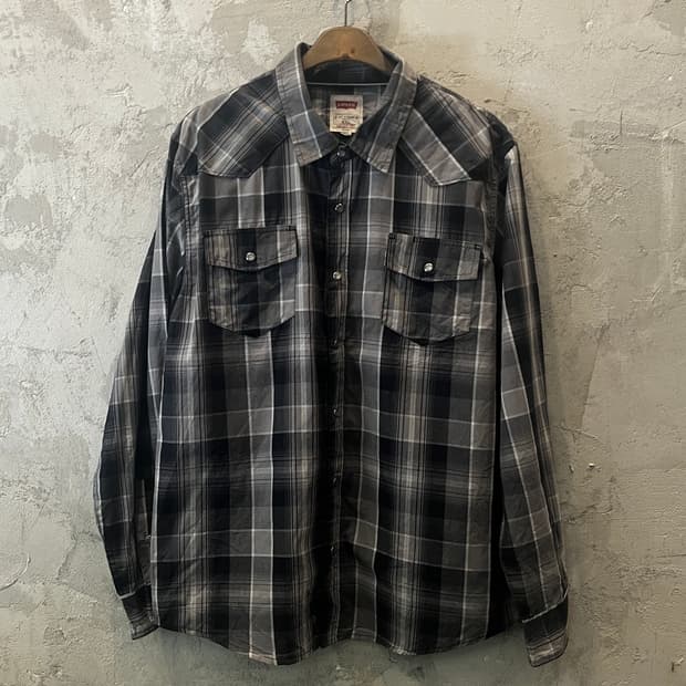 (2XL) 리바이스 웨스턴 셔츠
