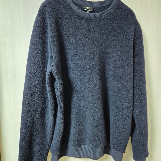 아페쎄 A.P.C 부클 맨투맨 스웻셔츠 XL 네이비 남성