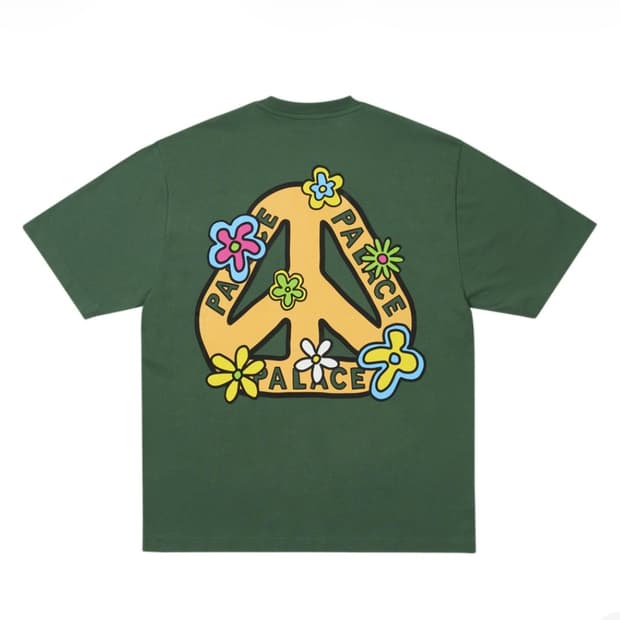 XL) 팔라스 미 마이셀프 앤 트라이 반팔 티셔츠 그린 - 26SS