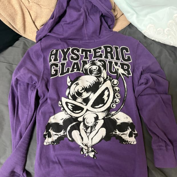 히스테릭글래머 7부 후드집업