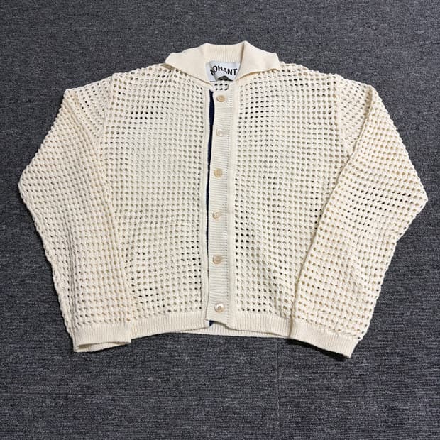 노앙 크로쉐 니트 가디건