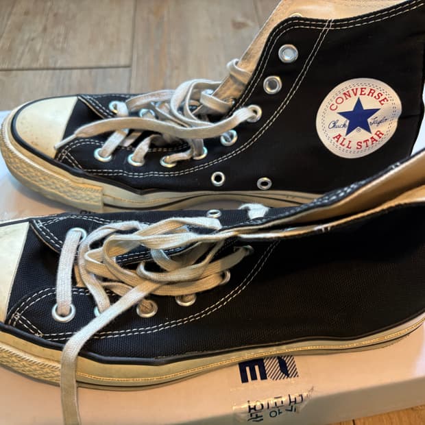 컨버스 블랙 제이하이 250 판매 made in japan