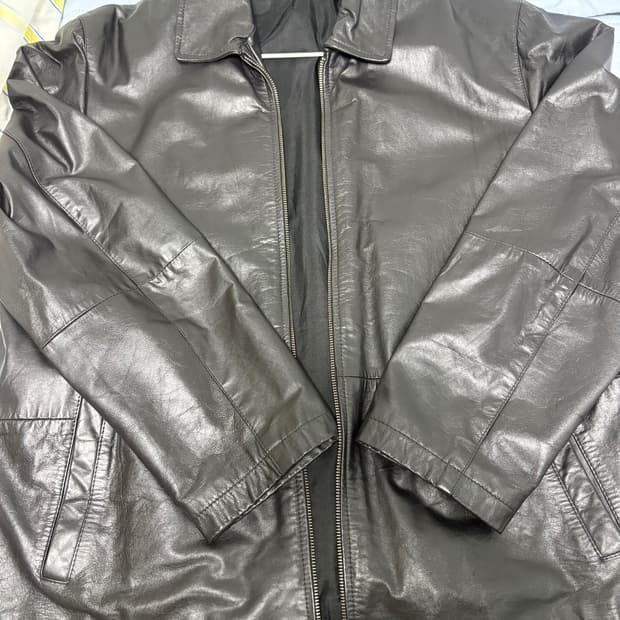 Rover&lakes 빈티지 램스킨 싱글레더자켓