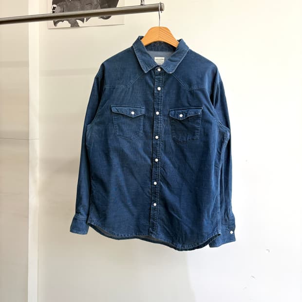 BACK NUMBER 데님셔츠