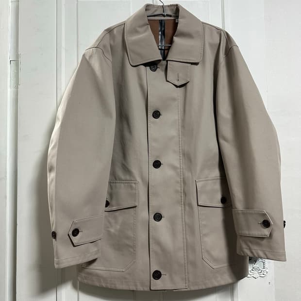 유니클로 U 하프코트