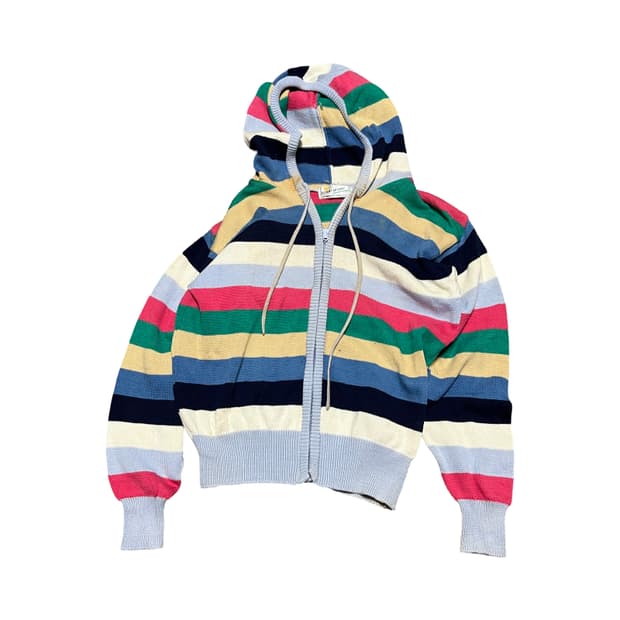 Stripes multi color hoodie