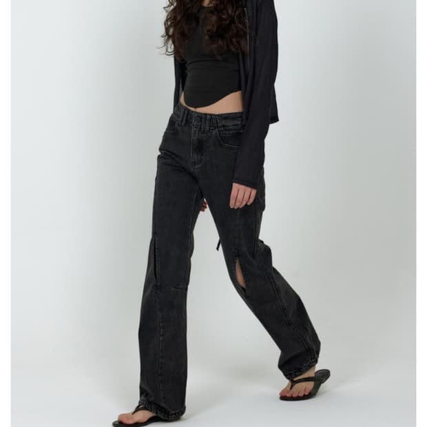 플라스틱프로덕트 VENT DENIM PANTS