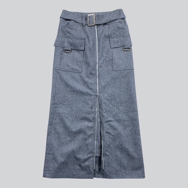 Vintage 울 혼방 스커트