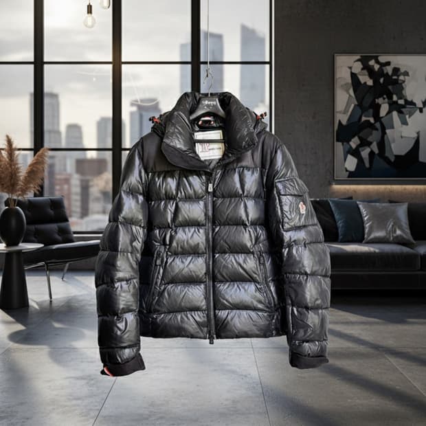 따뜻한 몽클레르 그레노블 구스다운 패딩 블랙 (3) 100~-110