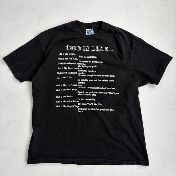 90s God Tee (black)