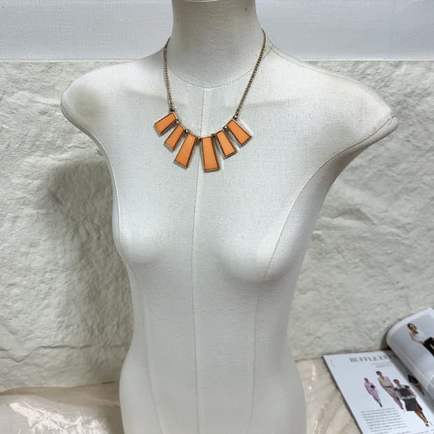 빈티지 오리엔탈 쿠바체인  목걸이