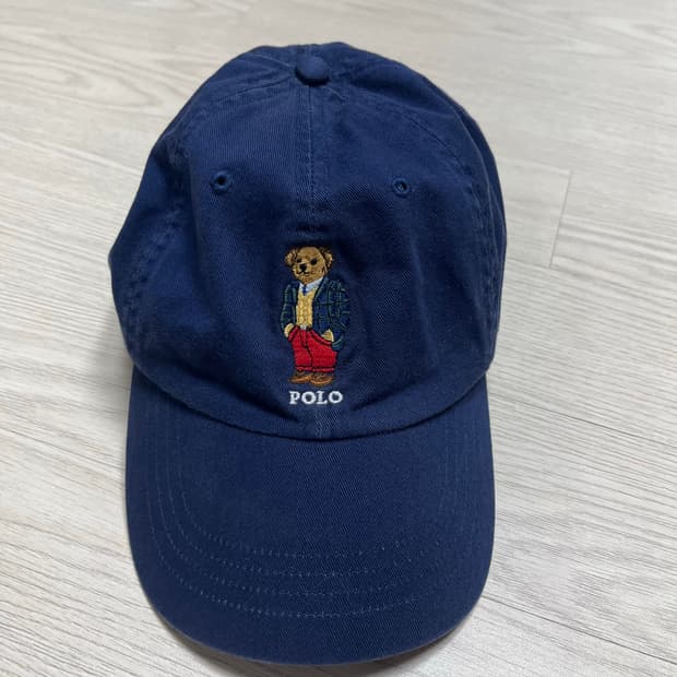 폴로 곰돌이 6패널 볼캡