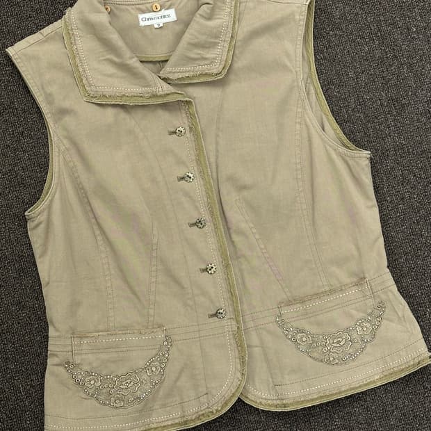 2)Chris montez 빈티지 그런지 무드 워시드 베스트