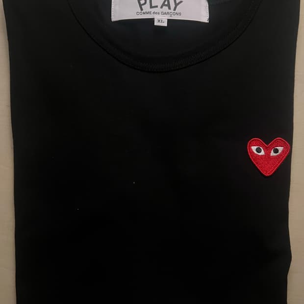 꼼데가르송 반팔 XL