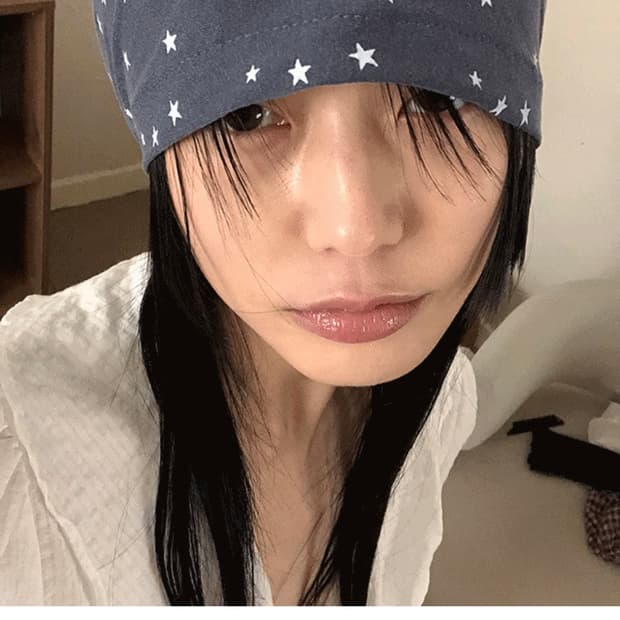 스타 숏 비니(네이비단종)