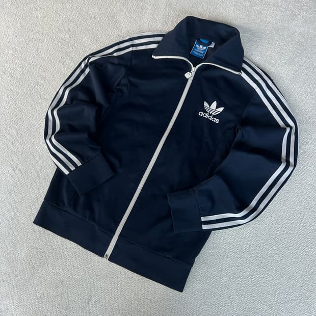 아디다스 유로파 불꽃 네이비 트랙탑 져지 95
