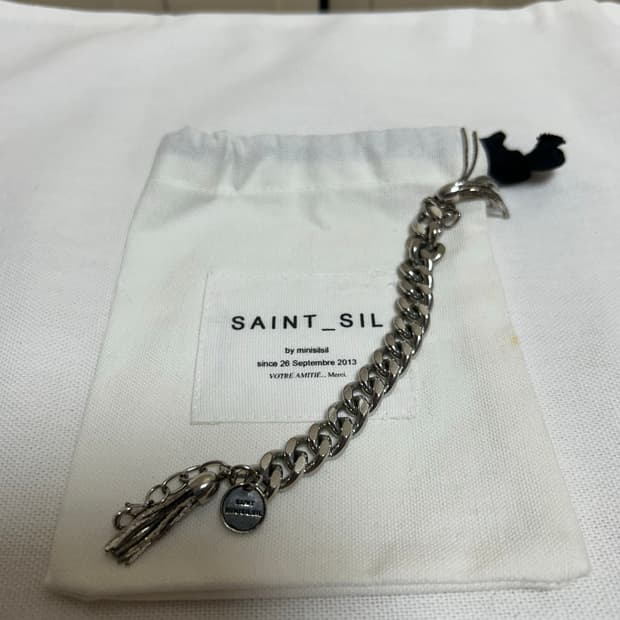 에스실 실버 태슬 팔찌