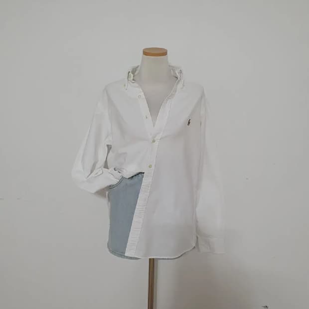 폴로 옥스퍼드 셔츠 M