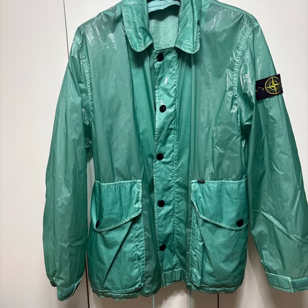 19ss 슈프림 X 스톤아일랜드 셋업 라이트블루