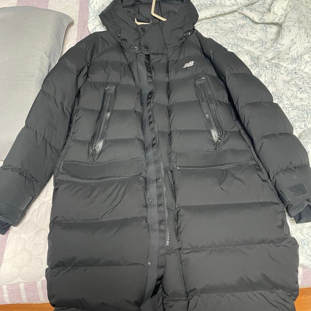 뉴발란스 구스다운 롱패딩 xl 105 팝미당