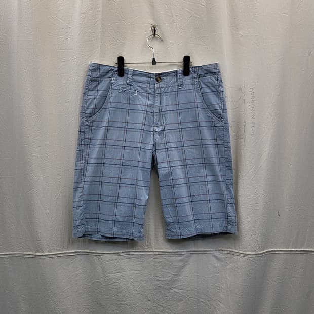 폴로 랄프로렌 체크 패턴 반바지 남성용